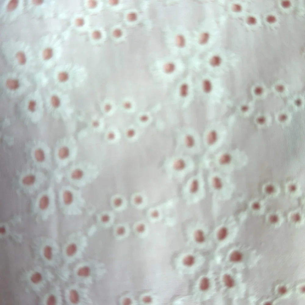 KC Parker girls capris 7 white / pink eyelet Hartstrings boutique Kids pants NEW